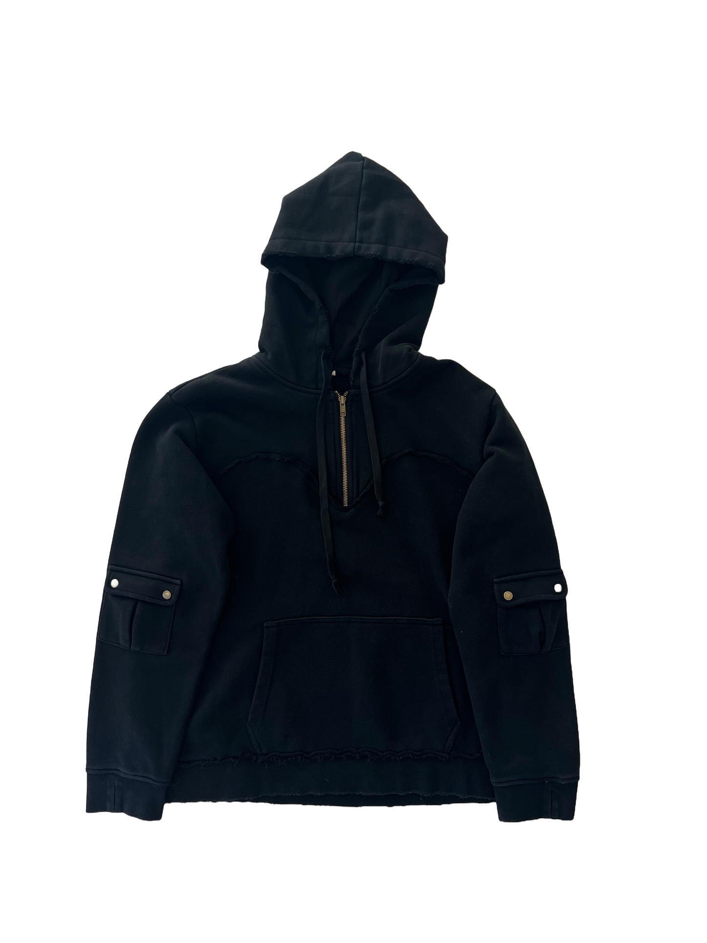 black quarter zip up unisex
