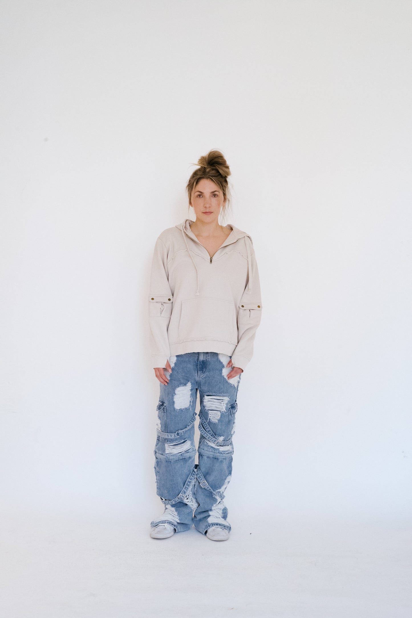Begie quarter zip up unisex