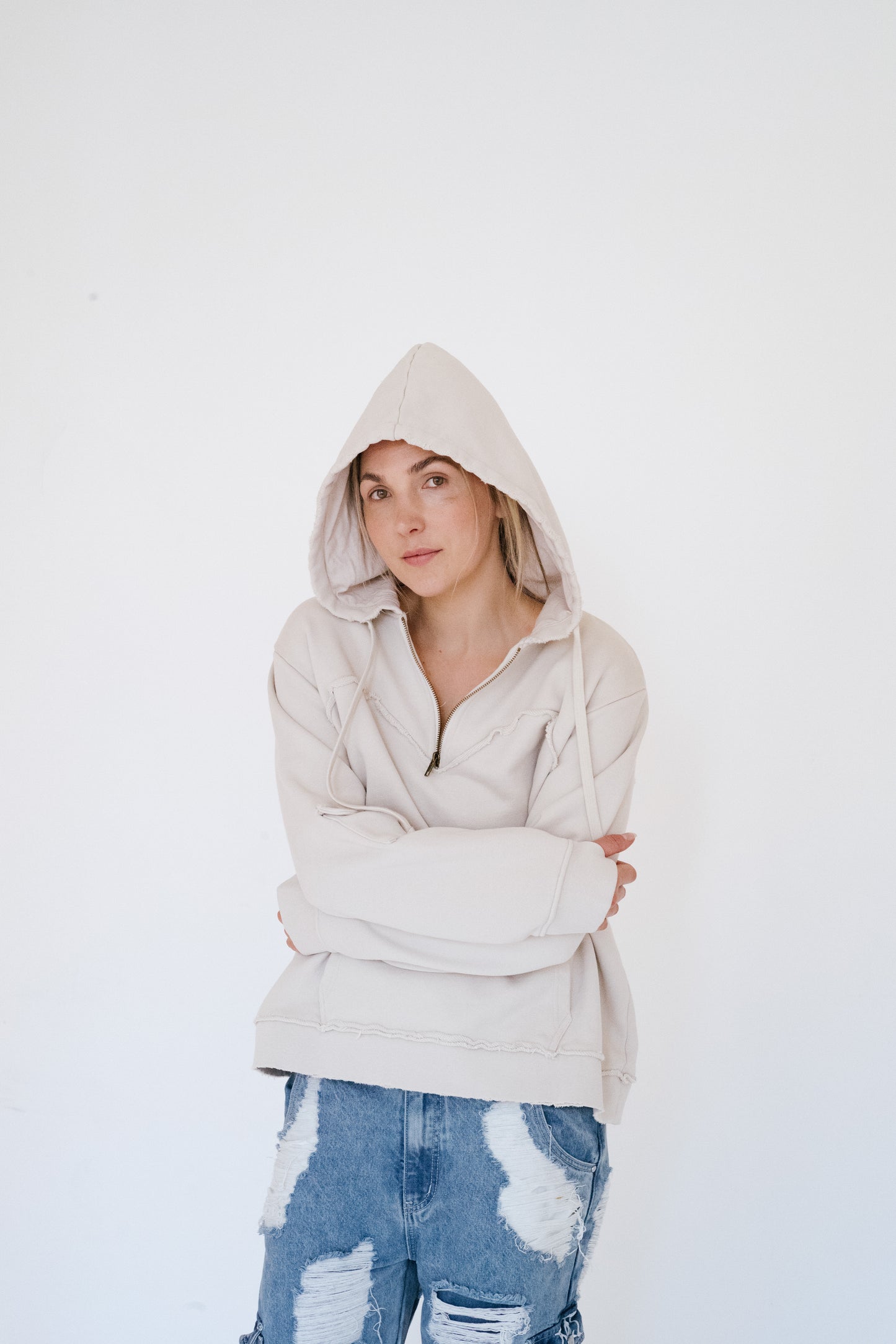 Begie quarter zip up unisex